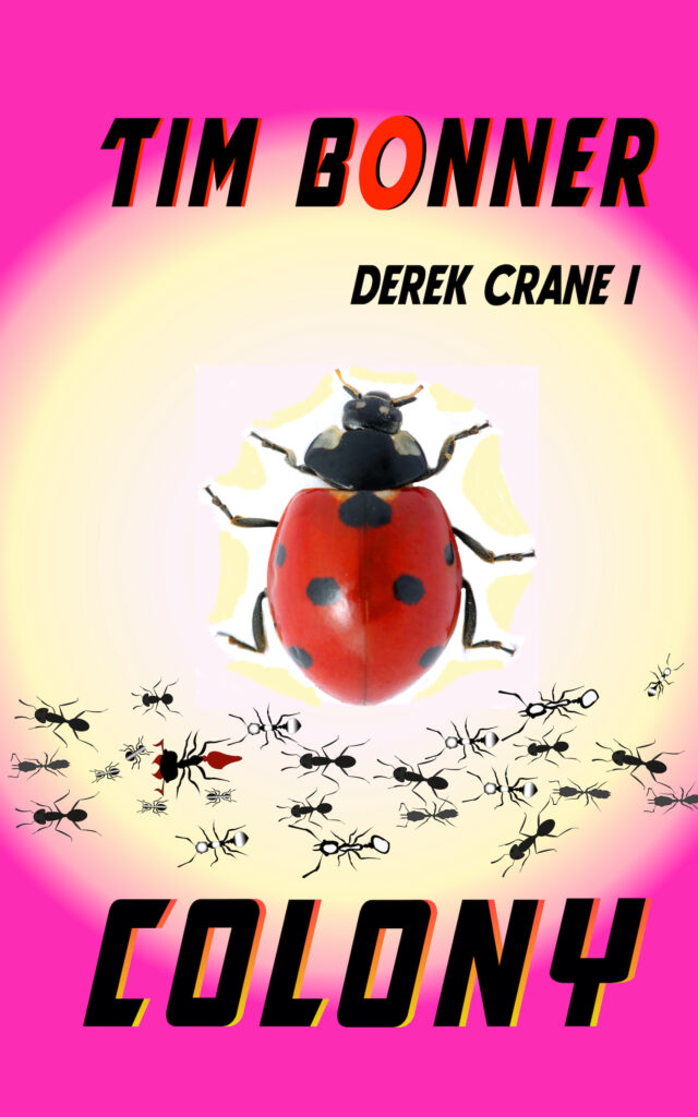 A book by Tim Bonner about a man in a coma who visits the ants.